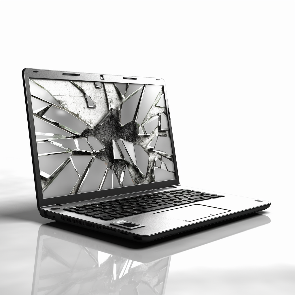 Defektes Laptop Display Reparatur erforderlich